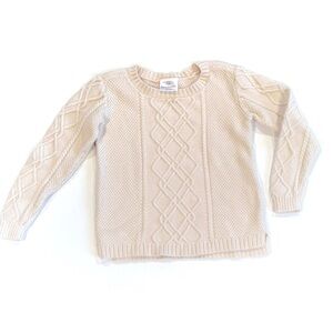 Hanna Andersson cable knit sweater